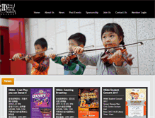 Tablet Screenshot of hkmusicacademy.com